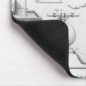 Tapis De Souris Expérience sur la décomposition de l'eau (Coin)