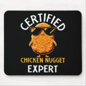 Tapis De Souris Expert certifié en nugget de poulet (Devant)