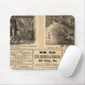 Tapis De Souris Exploitations pétrolières (Avec souris)