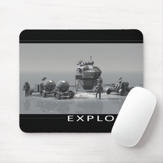 Tapis De Souris EXPLORER Mousepad (Avec souris)