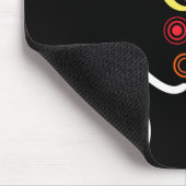 Tapis De Souris Explosion arc-en-ciel du Doom Mousepad (Coin)