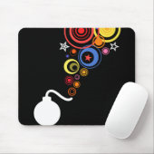 Tapis De Souris Explosion arc-en-ciel du Doom Mousepad (Avec souris)