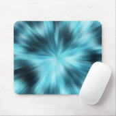 Tapis De Souris explosion bleue (Avec souris)