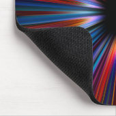 Tapis De Souris Explosion colorée de starburst (Coin)