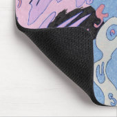 Tapis De Souris "Explosion dans l'espace" Art Abstrait (Coin)