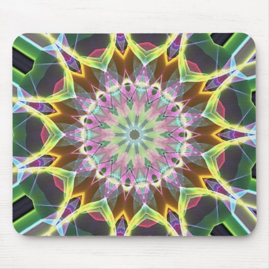 Tapis De Souris Explosion de couleur (Devant)