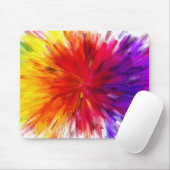 Tapis De Souris Explosion de couleur (Avec souris)