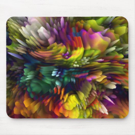 Tapis De Souris Explosion de couleur (Devant)
