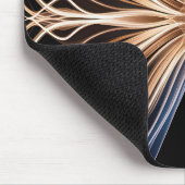 Tapis De Souris Explosion de lumière symétrique (Coin)