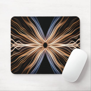 Tapis De Souris Explosion de lumière symétrique