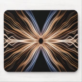 Tapis De Souris Explosion de lumière symétrique (Devant)