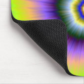 Tapis De Souris Explosion de Mousepad en Jaune et Violet (Coin)