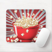 Tapis De Souris Explosion de Popcorn Bowl (Avec souris)