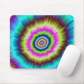Tapis De Souris Explosion de Tie Dye (Avec souris)