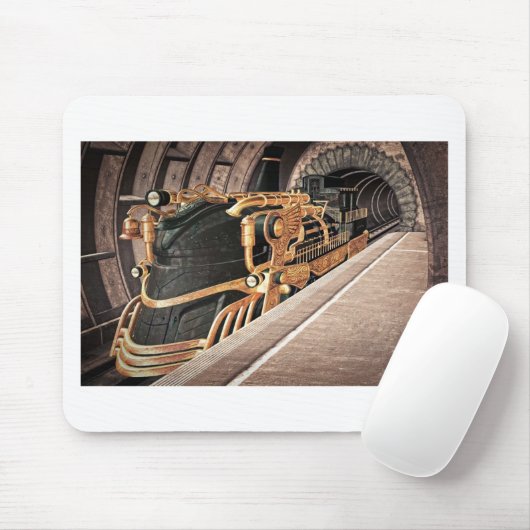 Tapis De Souris Express de Steampunk (Avec souris)
