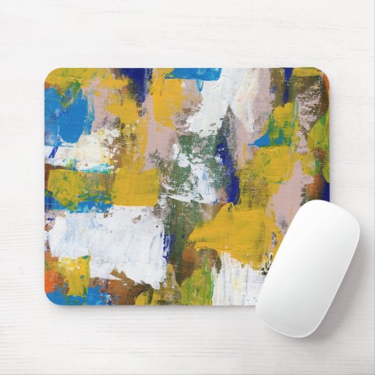 Tapis De Souris Expression Abstraite #11 par Michael Moffa (Avec souris)