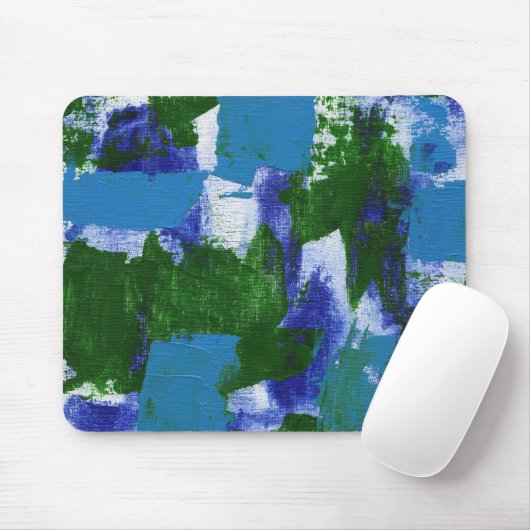 Tapis De Souris Expression Abstraite #4 par Michael Moffa (Avec souris)