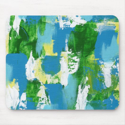 Tapis De Souris Expression Abstraite #5 par Michael Moffa (Devant)