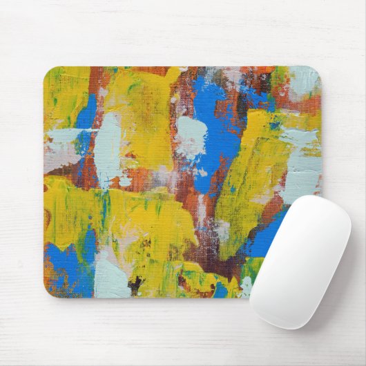 Tapis De Souris Expression Abstraite #8 par Michael Moffa (Avec souris)