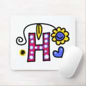 Tapis De Souris Expression mignonne des textes de salutation de la (Avec souris)