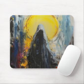 Tapis De Souris Expressionnisme de la mort (Avec souris)