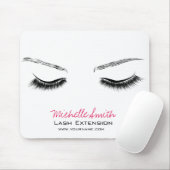 Tapis De Souris Extension des longues cils des yeux fermés (Avec souris)
