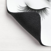 Tapis De Souris Extensions de cils Longs Cils Beauté (Coin)