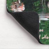 Tapis De Souris Extravagance de Flamant rose (Coin)