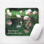 Tapis De Souris Extravagance de Flamant rose (Avec souris)