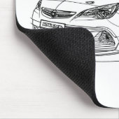 Tapis De Souris Extrémité 2015 d'Opel AstraOPC (Coin)