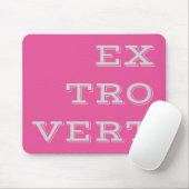 Tapis De Souris Extrovert gris Mousepad (Avec souris)