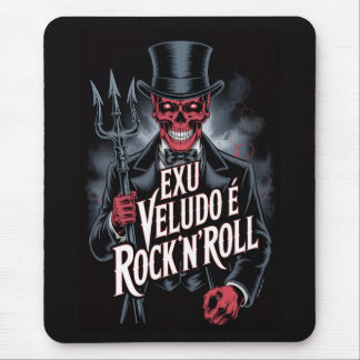 Tapis De Souris Exu Veludo é Rock'N'Roll #1
