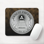 Tapis De Souris Eye of Providence (Avec souris)