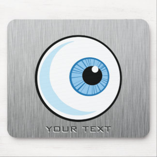 Tapis De Souris Eyeball ; Metal look