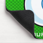 Tapis De Souris Eyeball ; Vert (Coin)