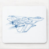Tapis De Souris F-14 Tomcat Grumman (Devant)