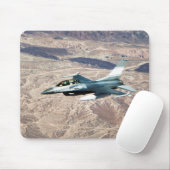 Tapis De Souris F-16 Faucon combattant (Avec souris)