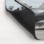 Tapis De Souris F-16 Fighting Falcons attend le lancement (Coin)