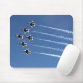 Tapis De Souris F-16 Formation de Delta Thunderbirds (Avec souris)