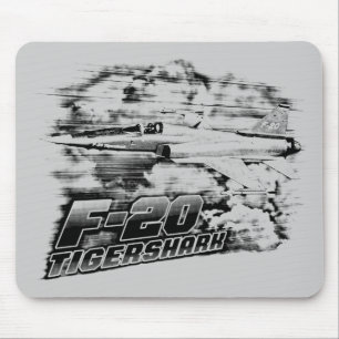 Tapis De Souris F-20 requin-tigre