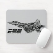 Tapis De Souris F-22 RAPTOR Mousepad (Avec souris)