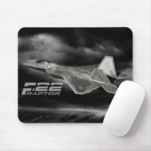 Tapis De Souris F-22 RAPTOR Mousepad (Avec souris)