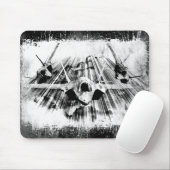 Tapis De Souris F-35 foudre II Mousepad (Avec souris)