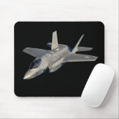 Tapis De Souris F-35 Lightning II Panther Jet Fighter (Avec souris)