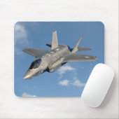 Tapis De Souris F-35 Lightning II Panther Jet Fighter dans le ciel (Avec souris)