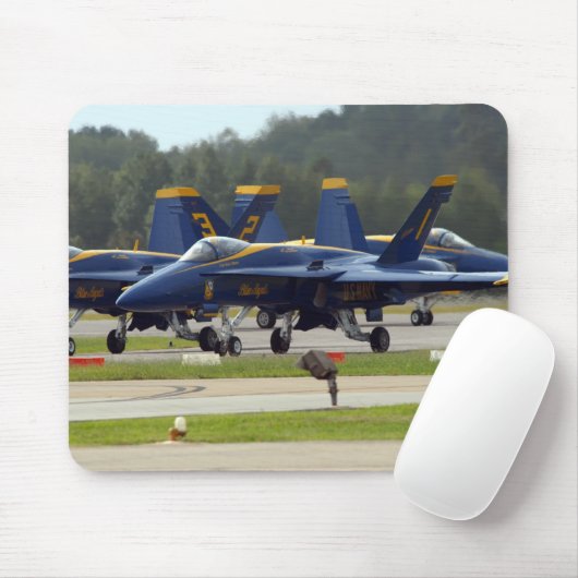 Tapis De Souris F/A-18 Angels bleus (Avec souris)