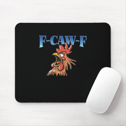 Tapis De Souris F-Caw-F Chicken Classic Cool Unique (Avec souris)