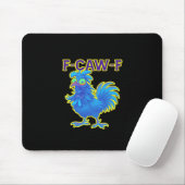 Tapis De Souris F-Caw-F Chicken Classic Creative Casual (Avec souris)