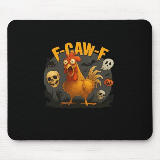 Tapis De Souris F-Caw-F Chicken Classic Minimal Clean (Devant)