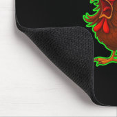 Tapis De Souris F-Caw-F Chicken Classic Retro Graphic (Coin)